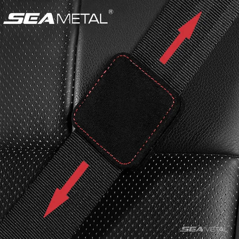 Suede Car Seat Belt Clip Extender