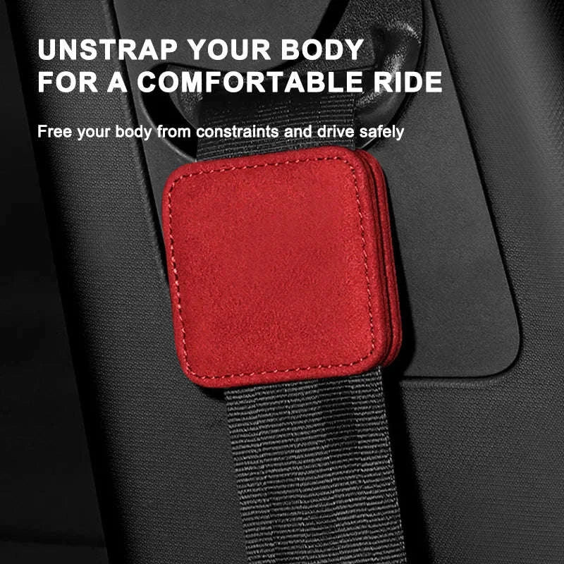 Suede Car Seat Belt Clip Extender - Image 5