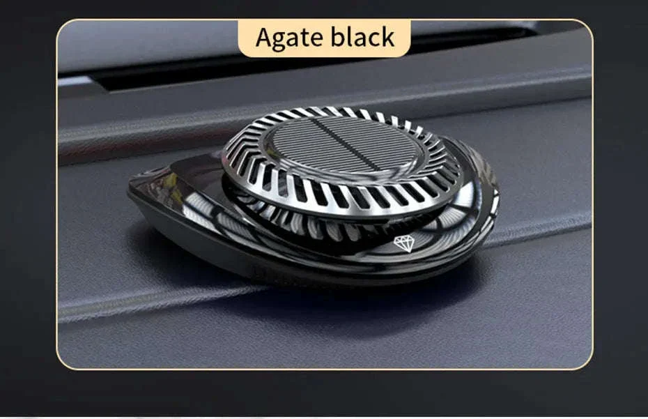 Solar Car Air Freshener with Hidden Parking Number Plate - Image 17