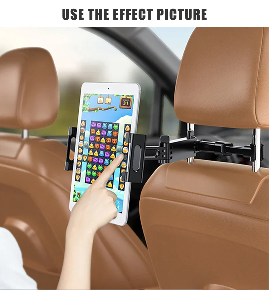 Telescopic Car Rear Seat Phone and Tablet Holder - Image 18
