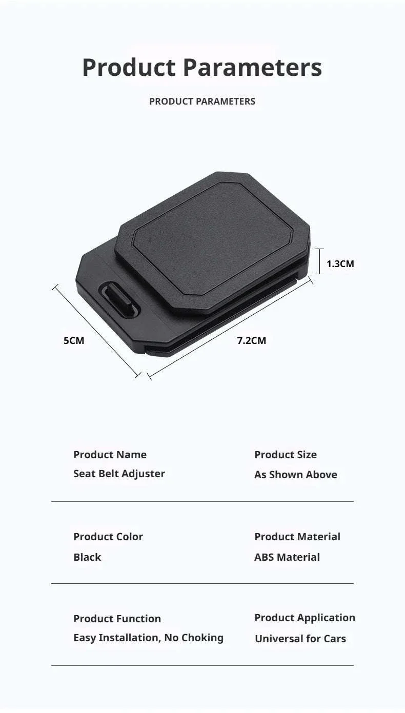 Universal Car Seat Belt Adjuster Clip - Image 18