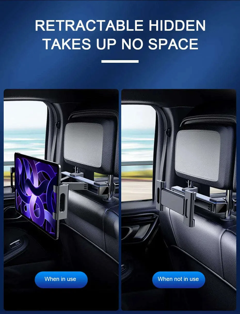 Upgraded Car Headrest Phone Holder for 4-12.9 Inch Devices - Image 13