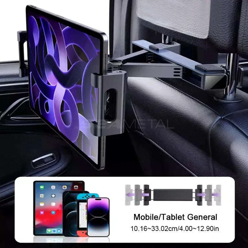 Upgraded Car Headrest Phone Holder for 4-12.9 Inch Devices - Image 17
