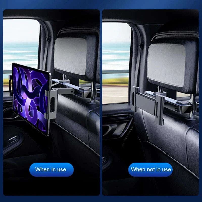 Upgraded Car Headrest Phone Holder for 4-12.9 Inch Devices - Image 2