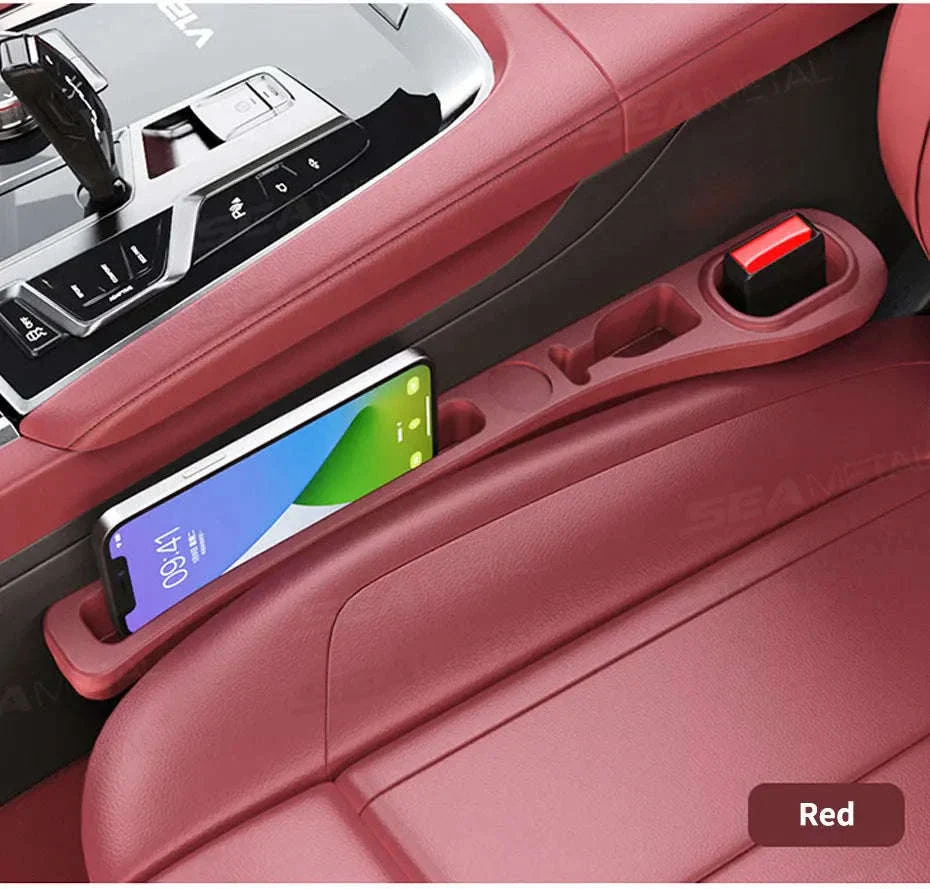 Upgraded Car Seat Gap Filler 2 Pcs Center Console Side Crevice Filler Strip - Image 22
