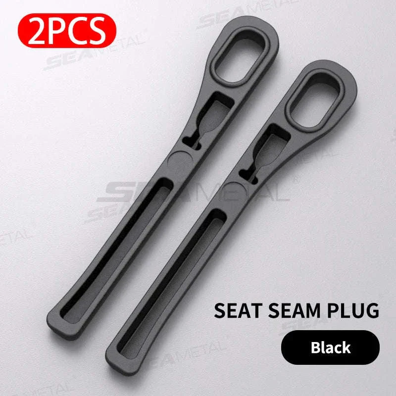 Upgraded Car Seat Gap Filler 2 Pcs Center Console Side Crevice Filler Strip - Image 24