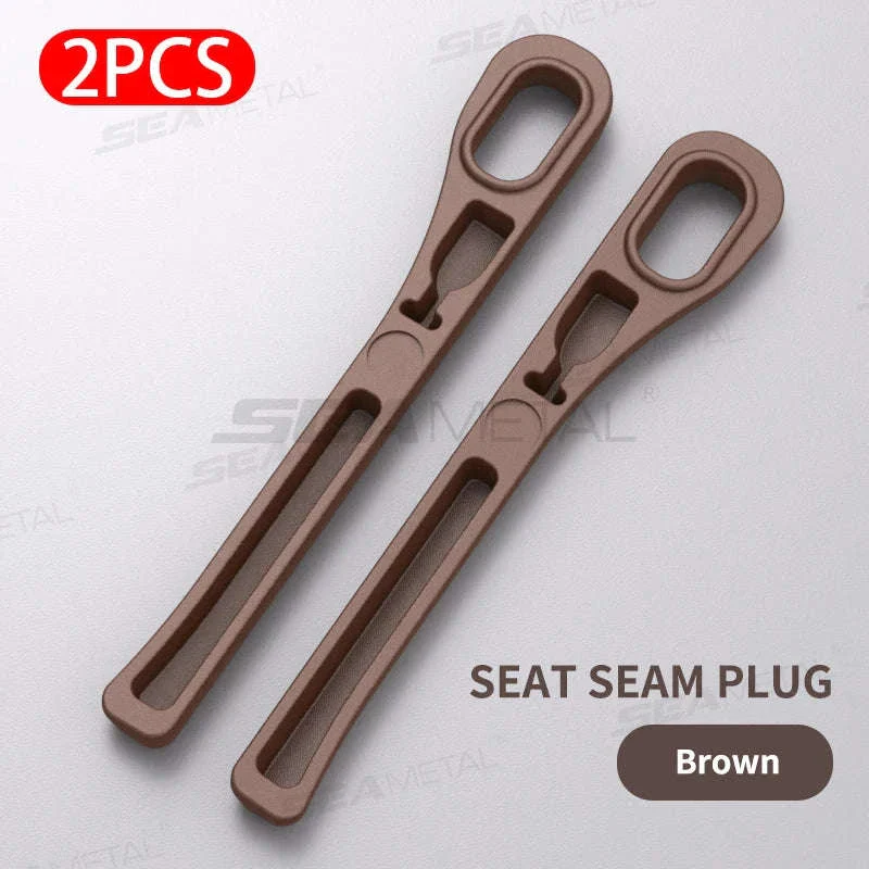 Upgraded Car Seat Gap Filler 2 Pcs Center Console Side Crevice Filler Strip - Image 25