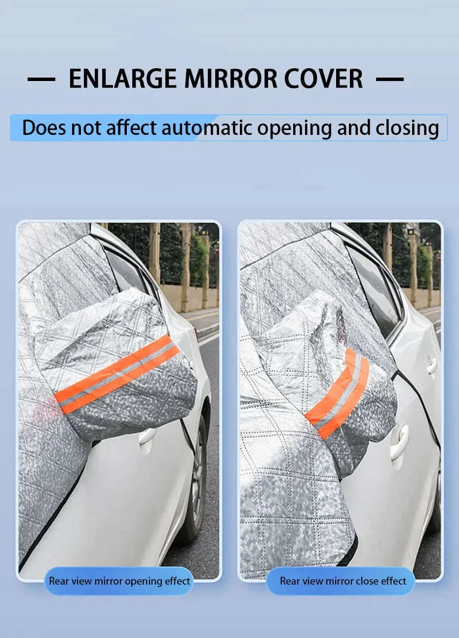 Winter Car Windshield Snow Cover Full Wrap - Image 23