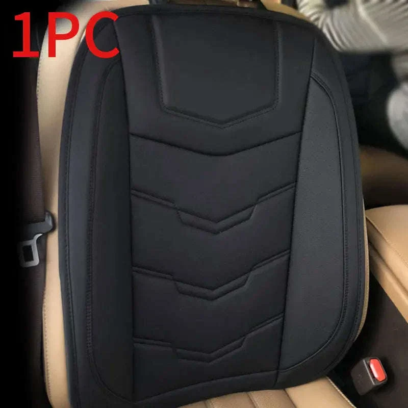 Wrapped Car Seat Cover PU Leather Breathable Seat Protector - Image 28