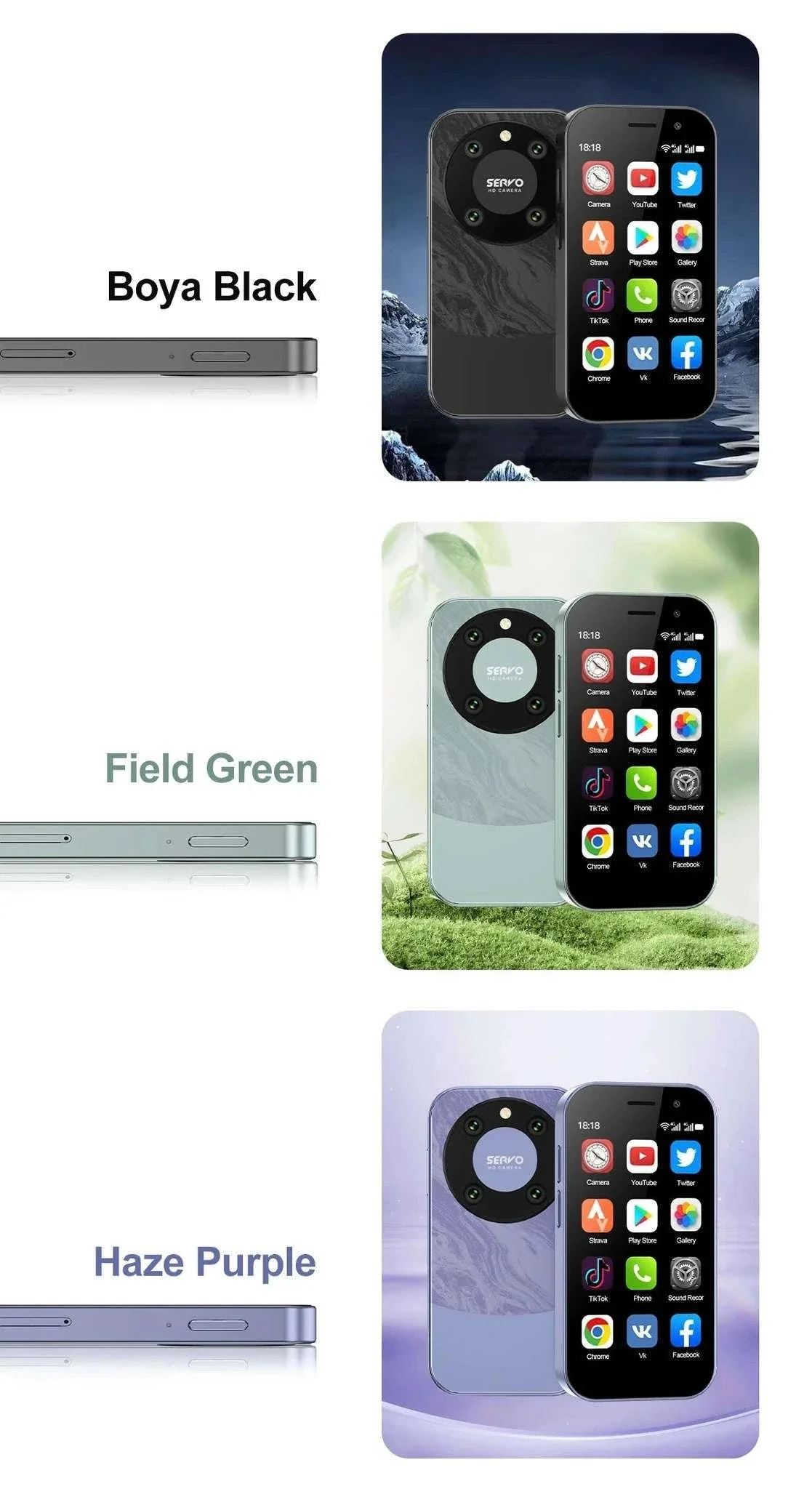 Mini Smartphone 3.0" HD Display, Dual SIM, 4G LTE - Image 10