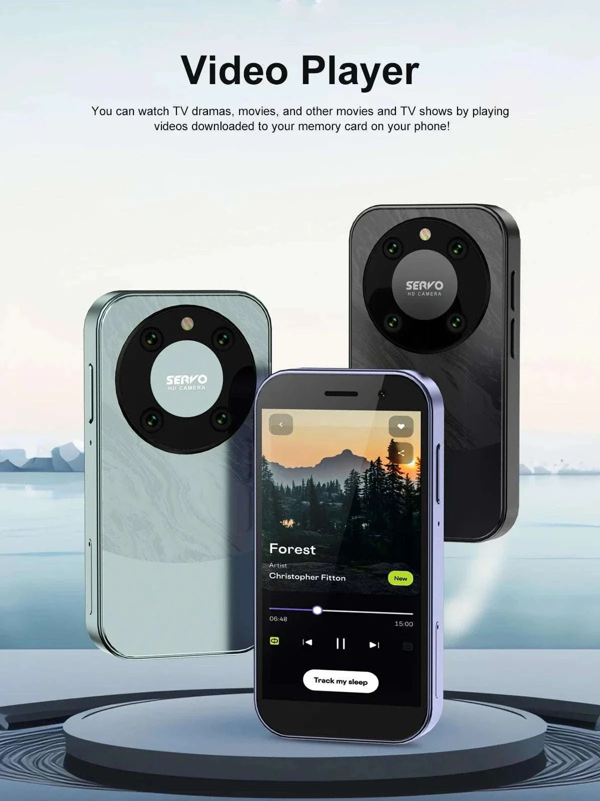 Mini Smartphone 3.0" HD Display, Dual SIM, 4G LTE - Image 25