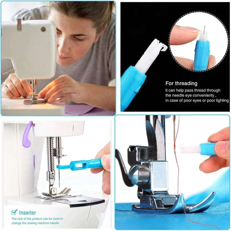 Sewing Needle Threader Tool & Inserter for Sewing Machines - Image 4