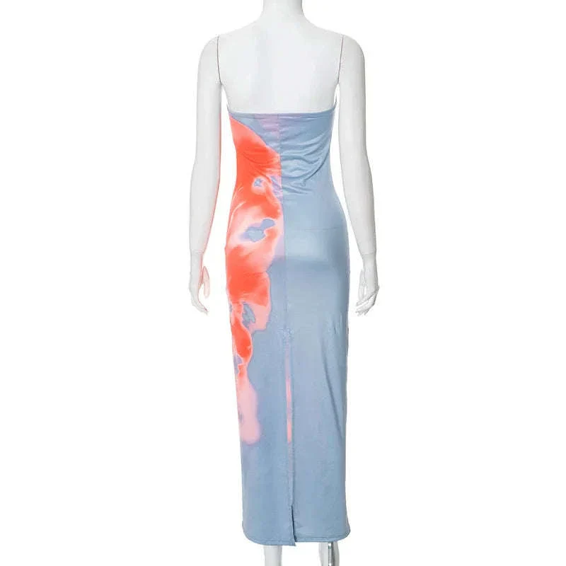 Sexy Off-Shoulder Backless Long Summer Dress - Image 6