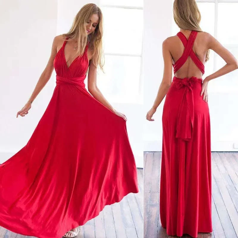 Multiway Wrap Convertible Dress for Endless Styling