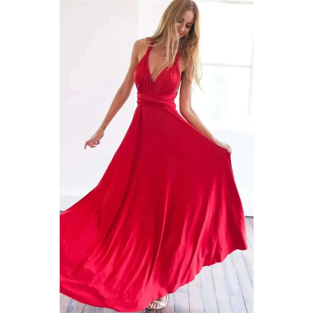 Multiway Wrap Convertible Dress for Endless Styling - Image 3