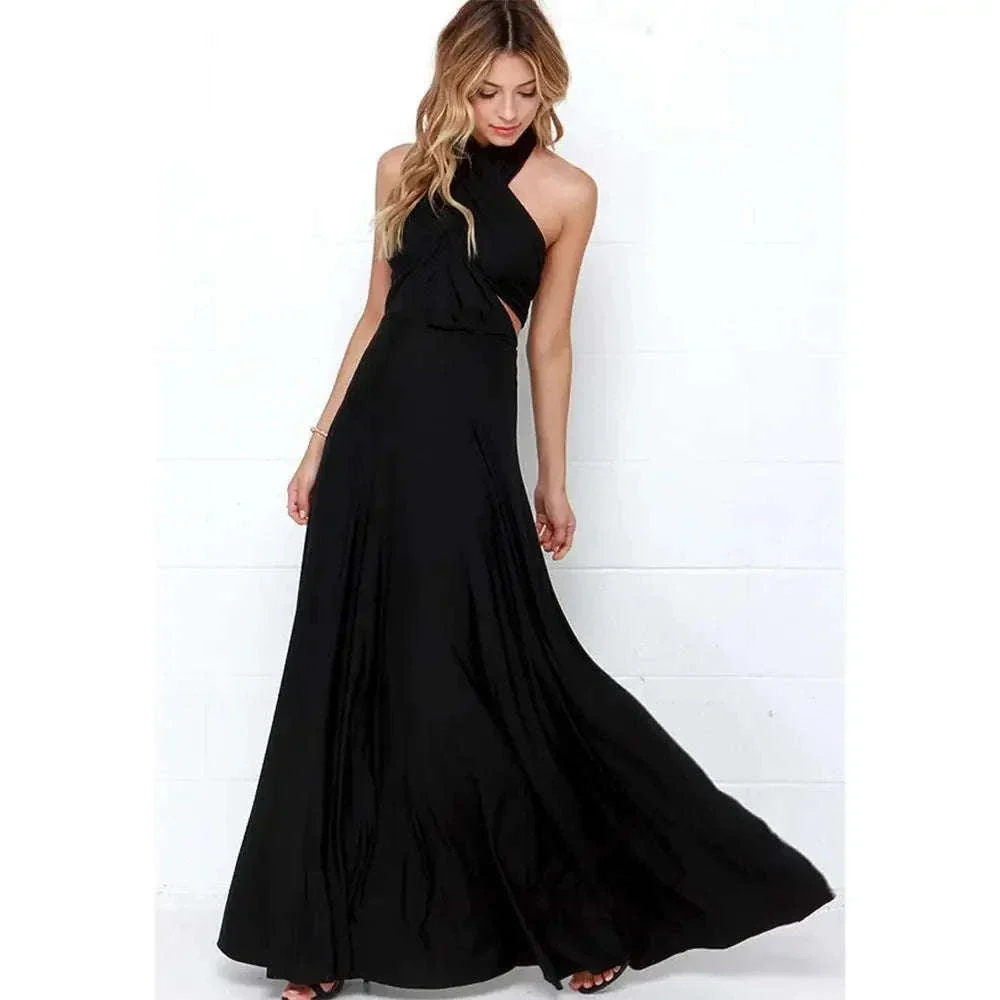 Multiway Wrap Convertible Dress for Endless Styling - Image 7