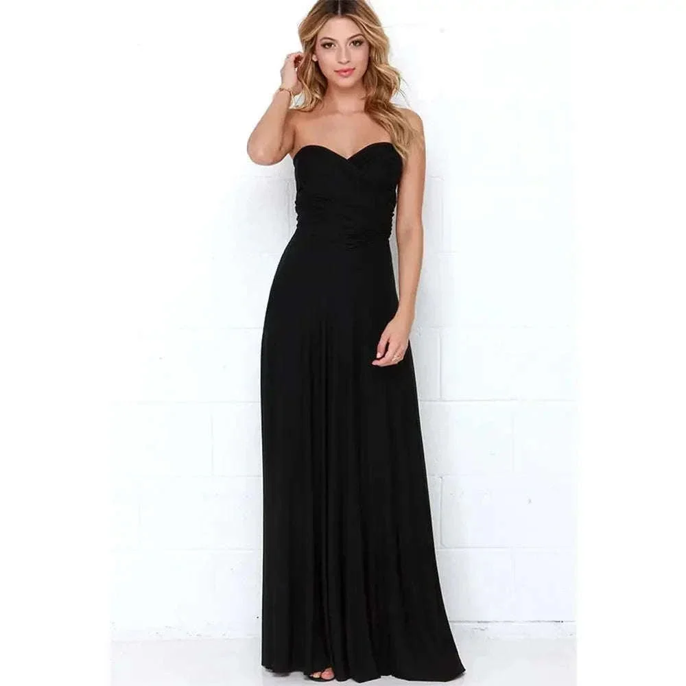 Multiway Wrap Convertible Dress for Endless Styling - Image 9