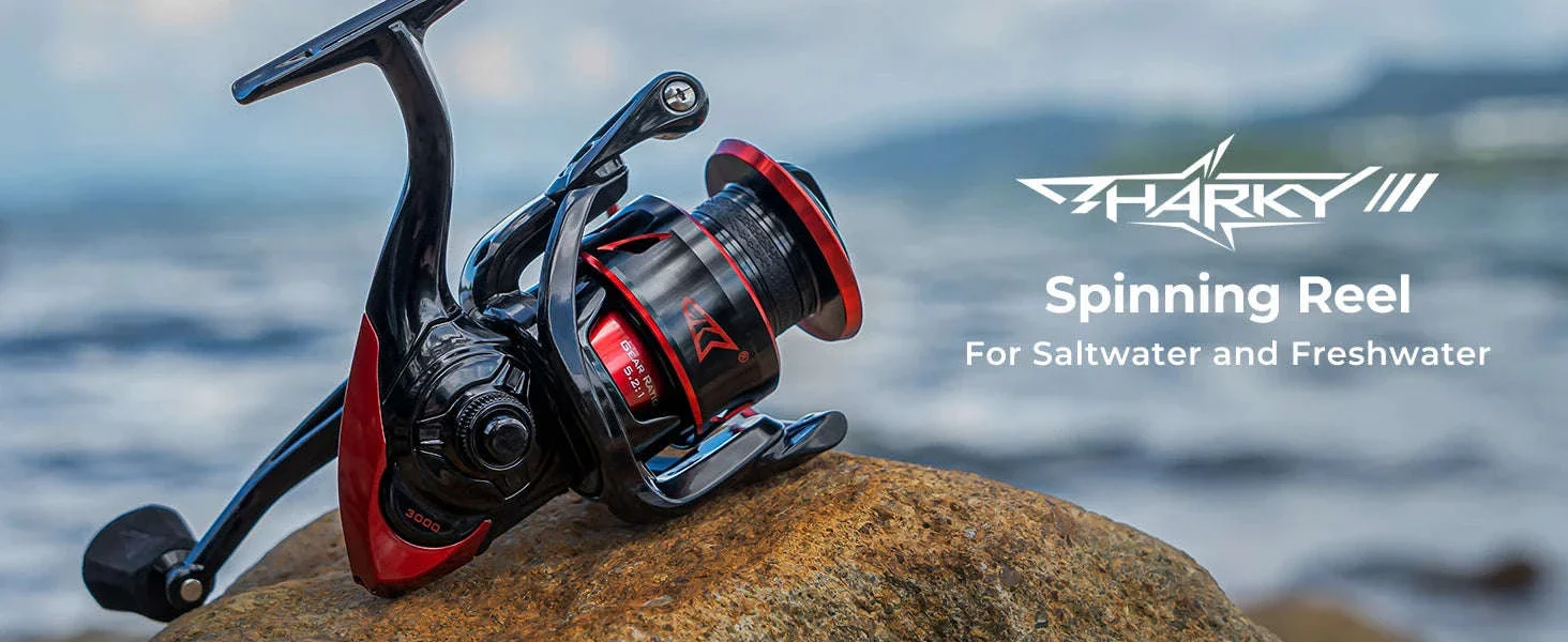 Sharky III Spinning Fishing Reel with 18KG Drag Power - Image 7