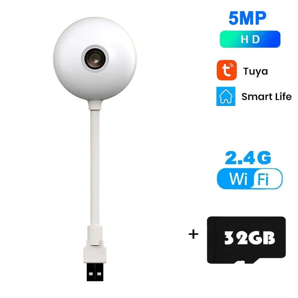 5MP Mini WiFi Camera with AI Tracking and Night Vision - Image 8