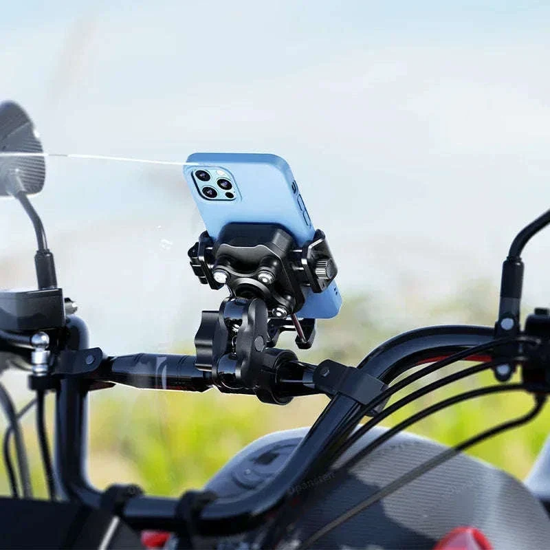 Shockproof Motorcycle Phone Holder with Fast Charging - Image 10
