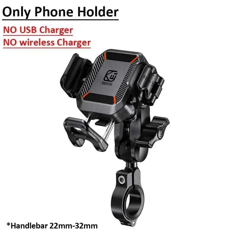 Shockproof Motorcycle Phone Holder with Fast Charging - Image 17