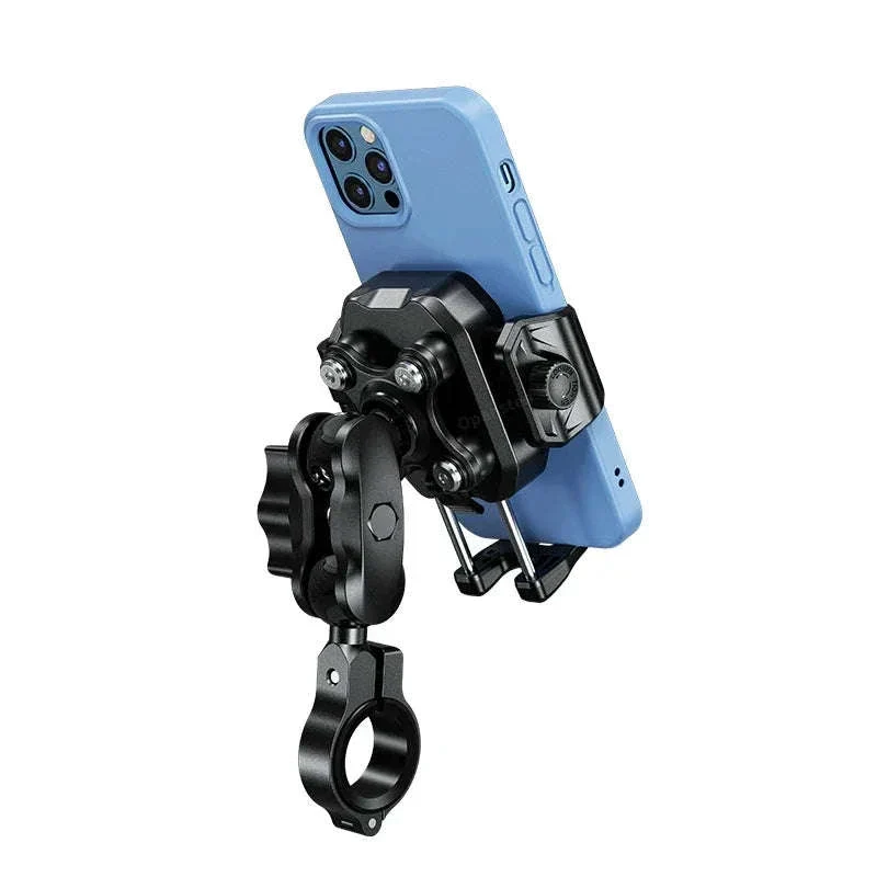Shockproof Motorcycle Phone Holder with Fast Charging - Image 8