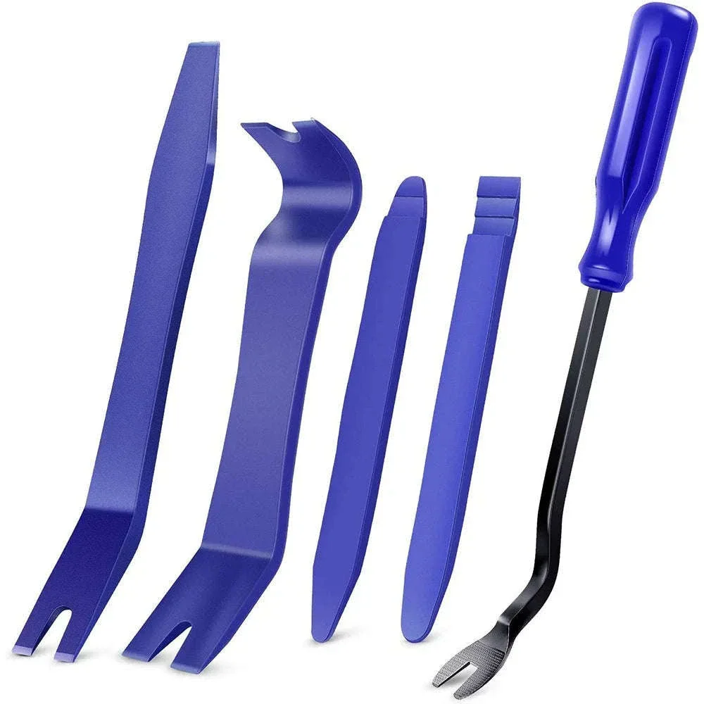 Car Interior Trim Removal Tool Kit for Dashboards and Stereos