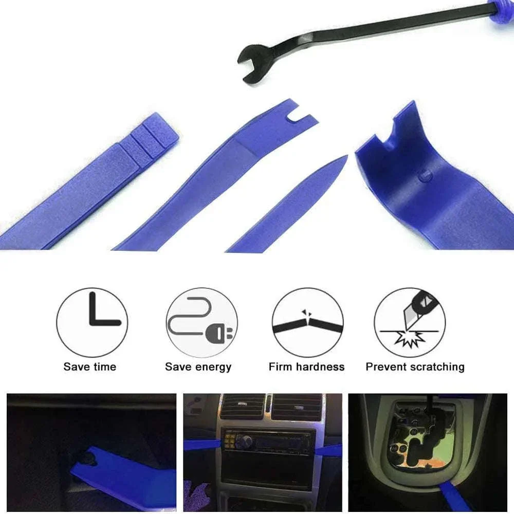 Car Interior Trim Removal Tool Kit for Dashboards and Stereos - Image 12