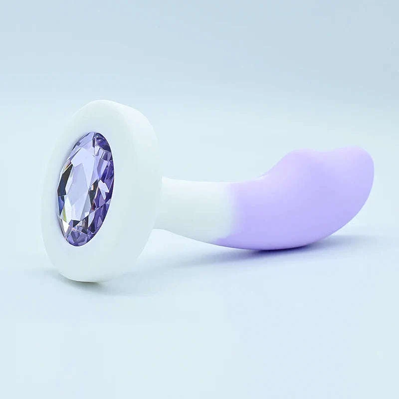 Crystal Base Silicone Anal Plug for Comfortable Exploration - Image 12