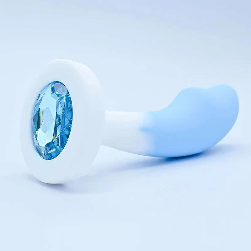 Crystal Base Silicone Anal Plug for Comfortable Exploration - Image 14