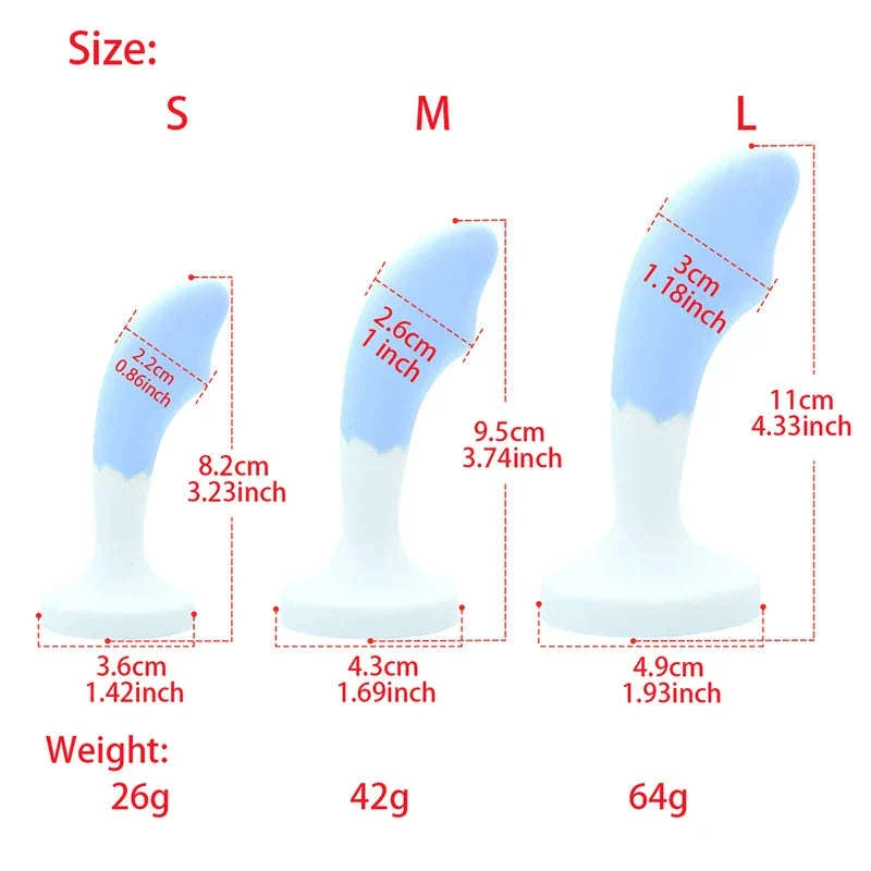 Crystal Base Silicone Anal Plug for Comfortable Exploration - Image 4