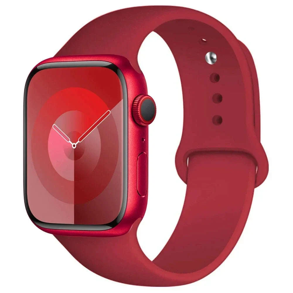 Silicone Sport Band for Apple Watch — Soft, Secure Fit - Image 27