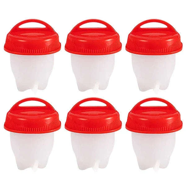Silicone Egg Boiler Steamer Cups for Easy Shell-Free Eggs - Image 12