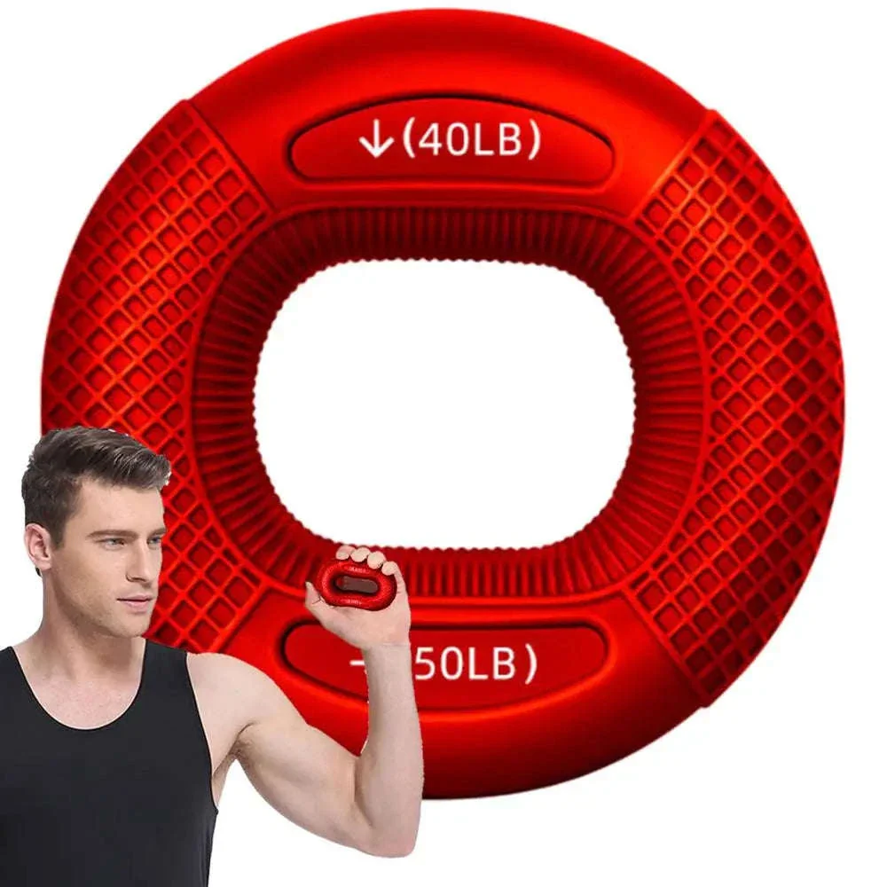Silicone Finger Grip Strengthener Ring for Hand Training - Image 7