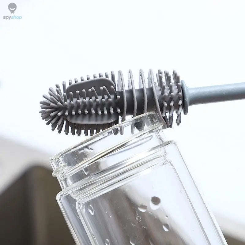 Silicone Bottle Cleaning Brush for Deep, Easy Drinkware Cleaning - Image 12