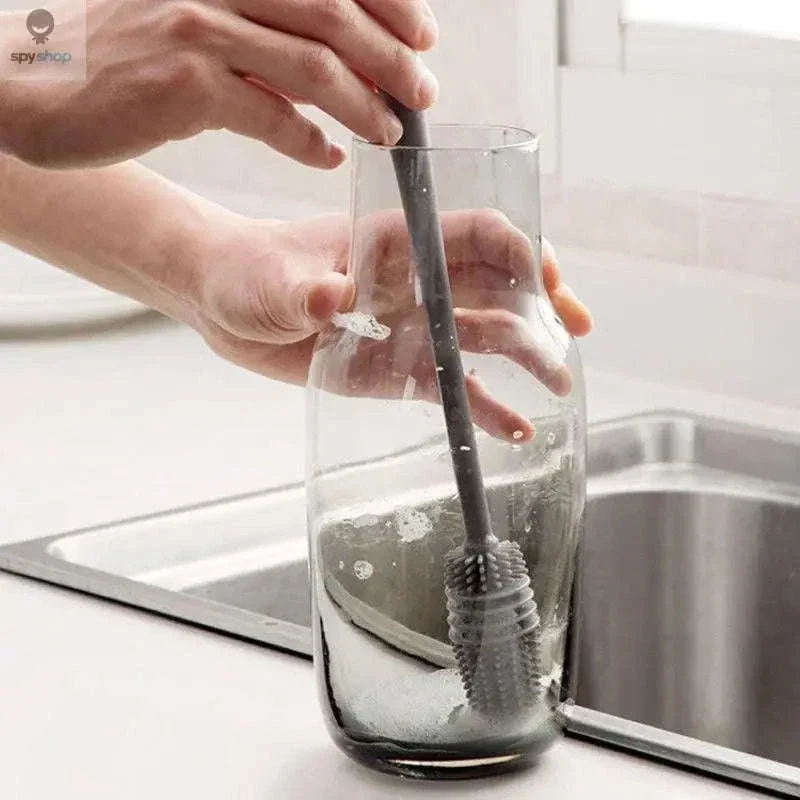 Silicone Bottle Cleaning Brush for Deep, Easy Drinkware Cleaning - Image 4