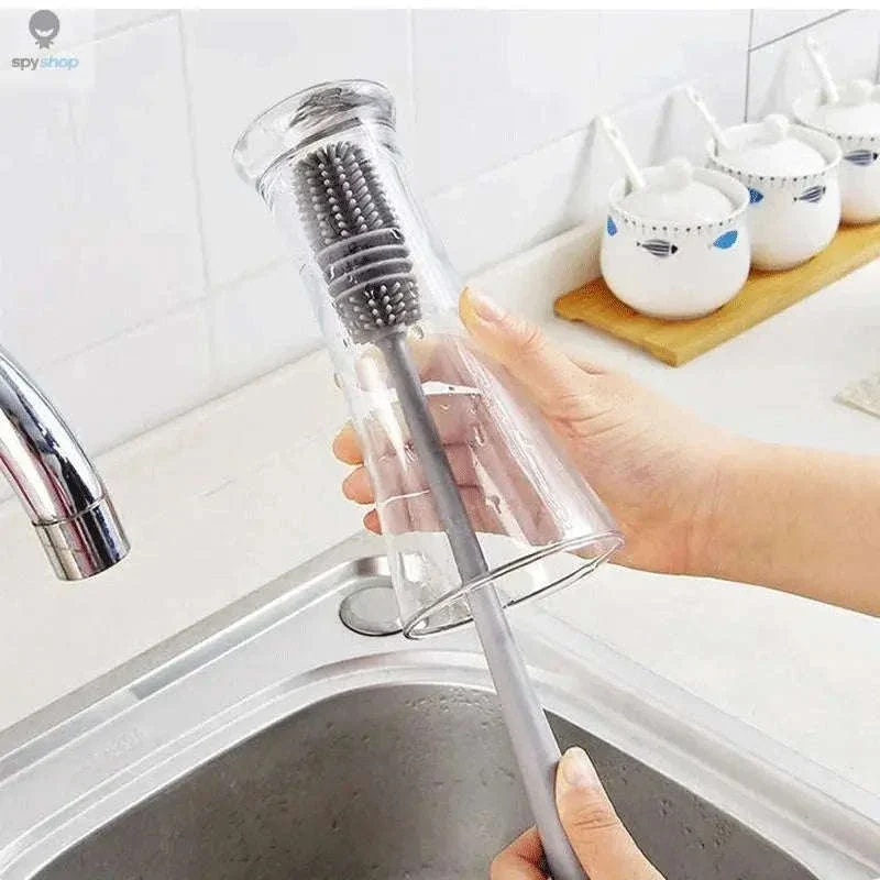 Silicone Bottle Cleaning Brush for Deep, Easy Drinkware Cleaning - Image 7