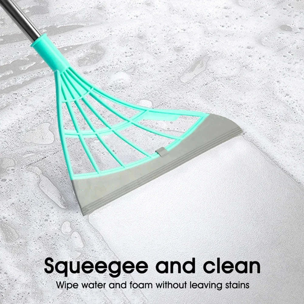 Silicone Scraper Broom for Floors, Glass, Windows, and Corners - Image 11