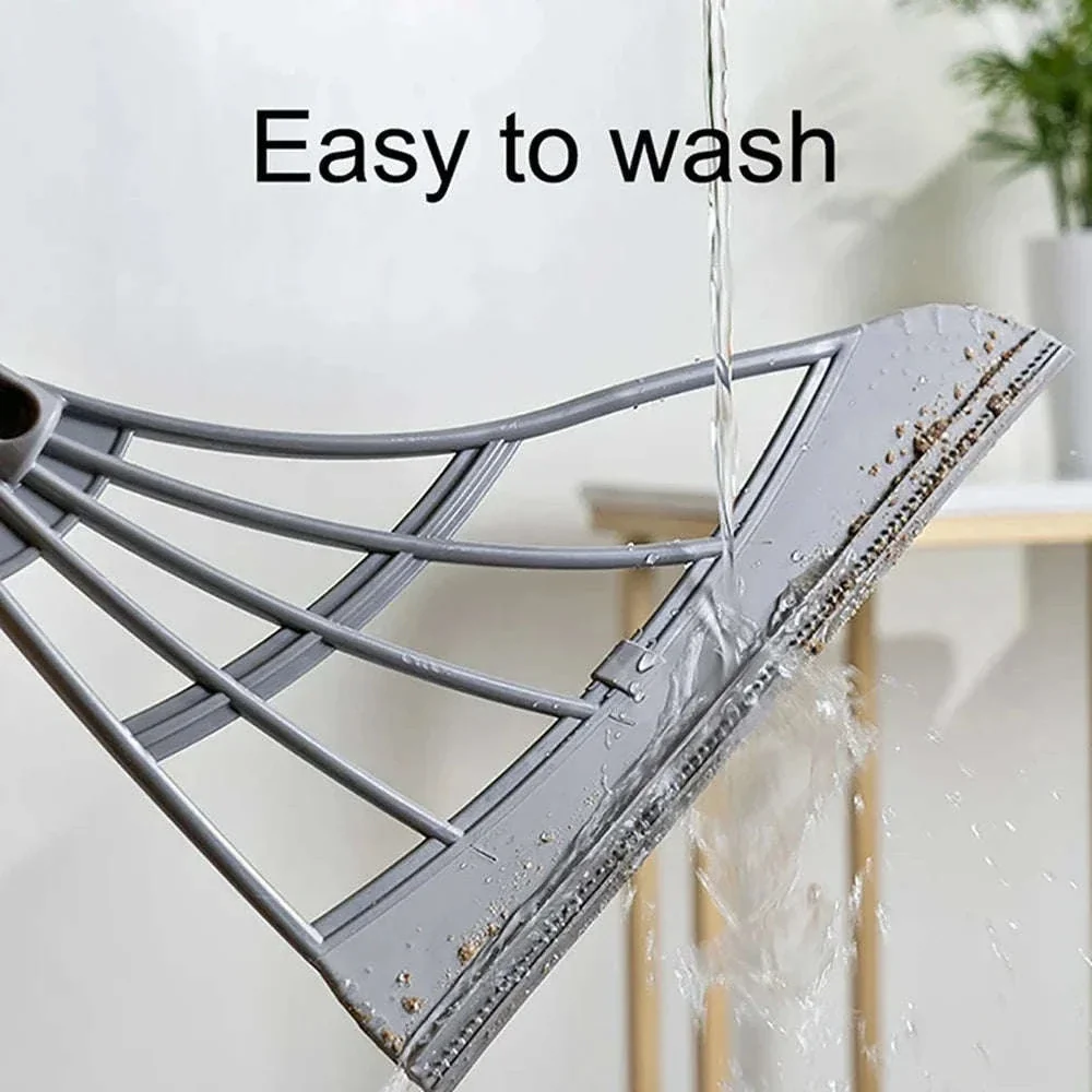 Silicone Scraper Broom for Floors, Glass, Windows, and Corners - Image 3