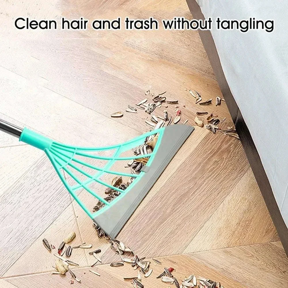 Silicone Scraper Broom for Floors, Glass, Windows, and Corners - Image 4