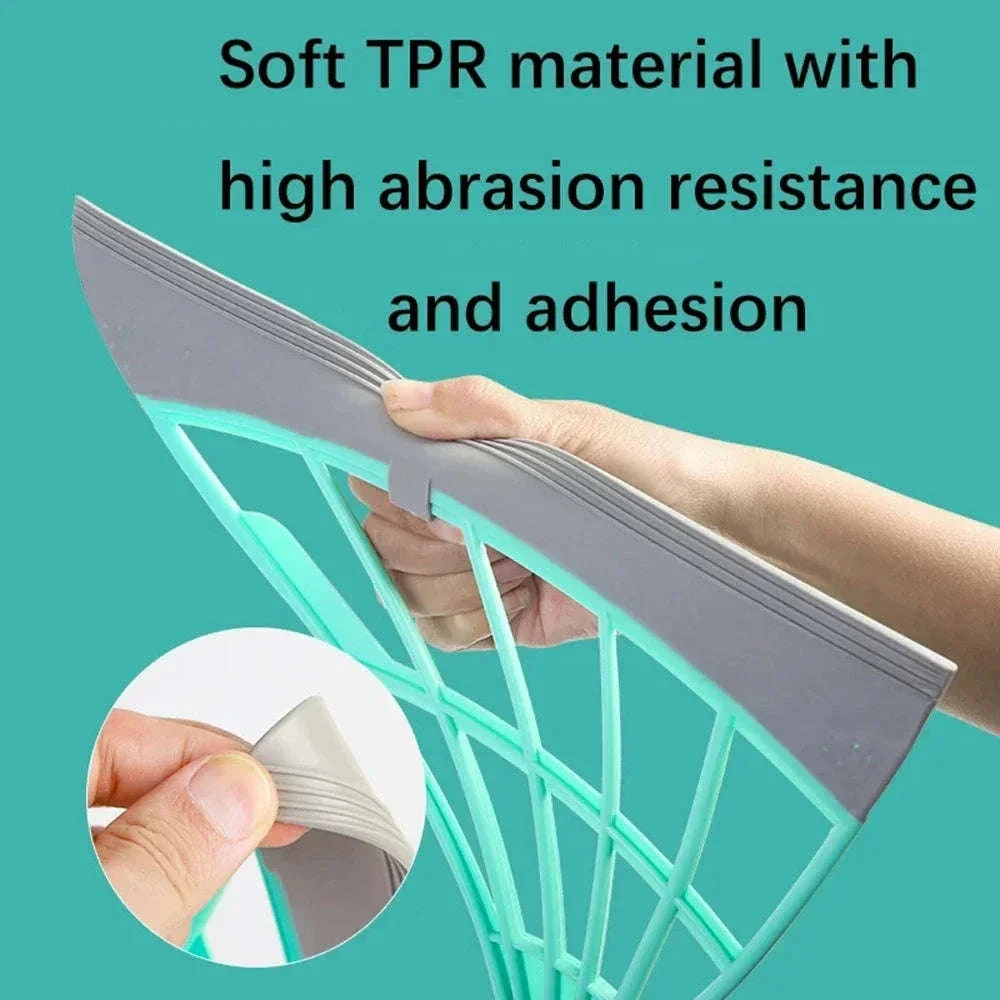 Silicone Scraper Broom for Floors, Glass, Windows, and Corners - Image 5