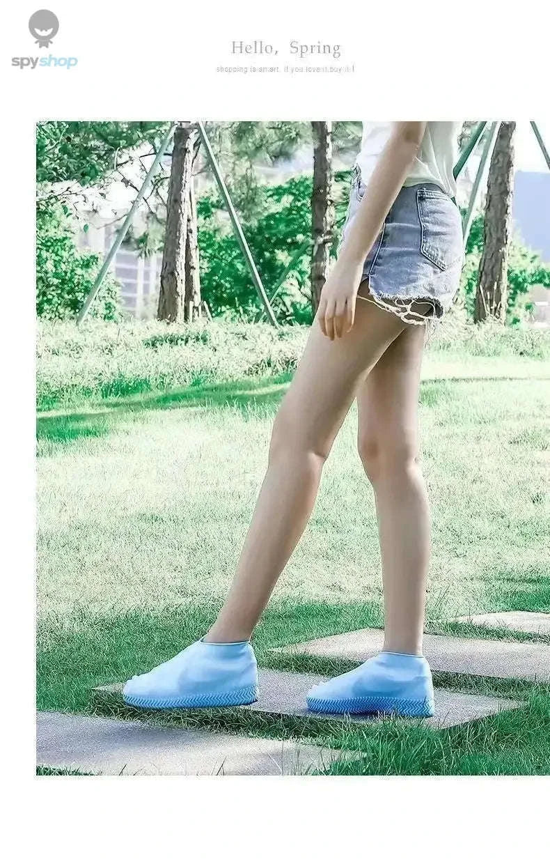 Silicone Waterproof Shoe Covers for Rain, Mud and Daily Wear - Image 11