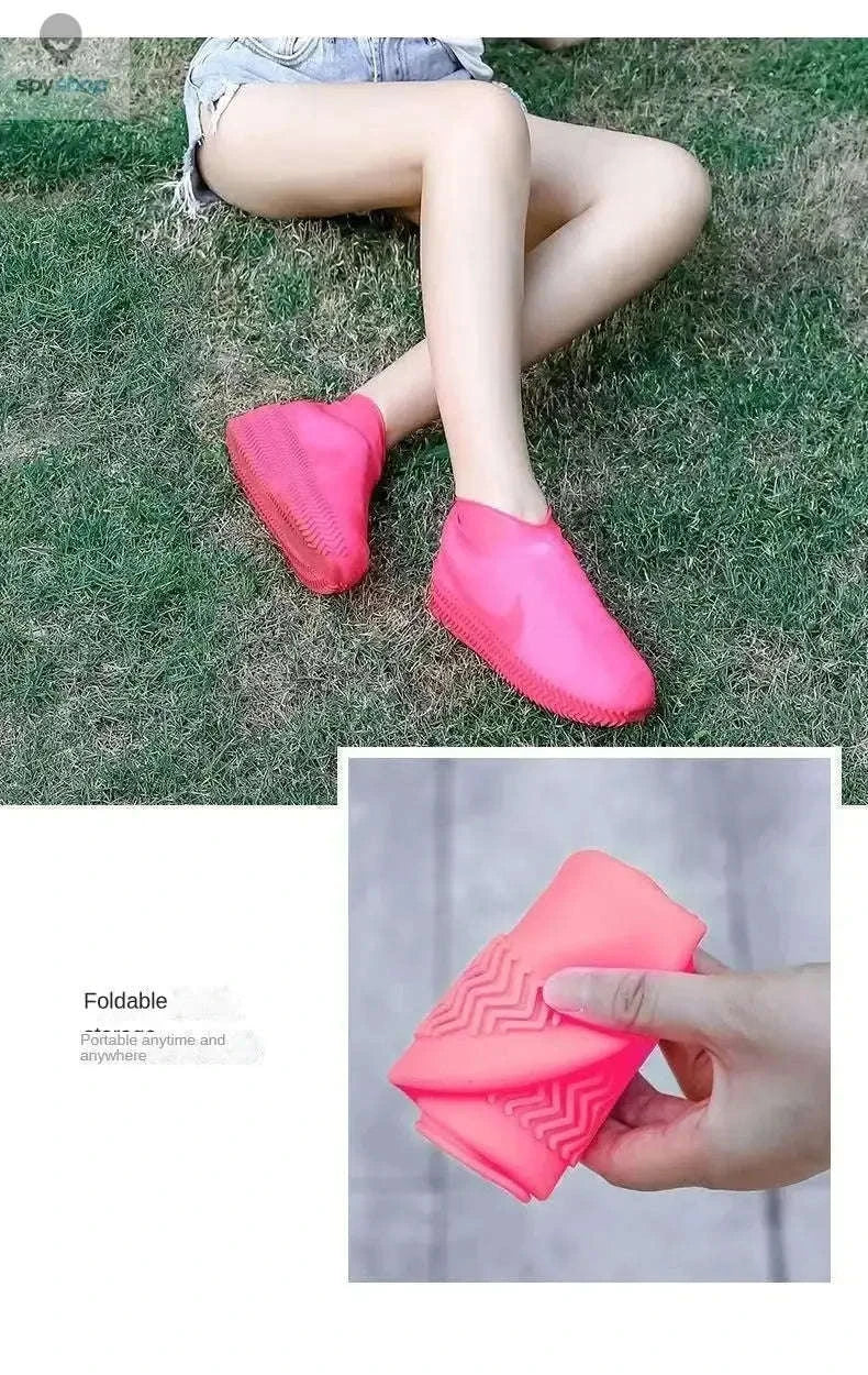 Silicone Waterproof Shoe Covers for Rain, Mud and Daily Wear - Image 12