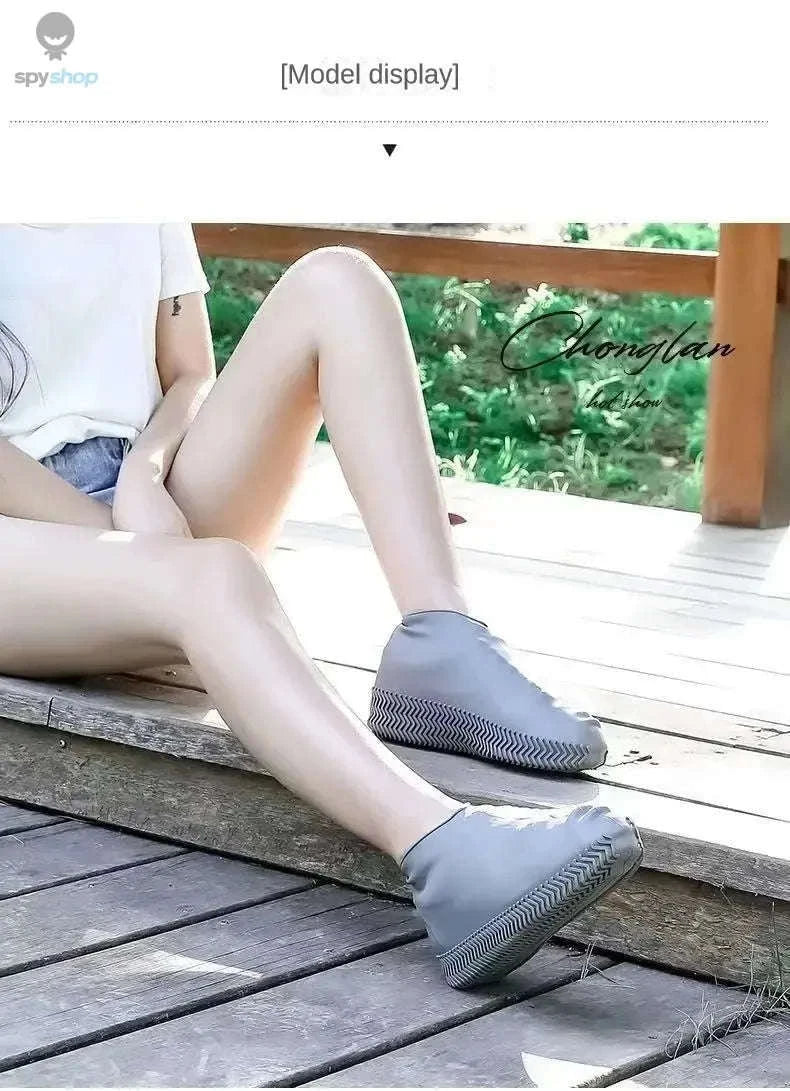 Silicone Waterproof Shoe Covers for Rain, Mud and Daily Wear - Image 13