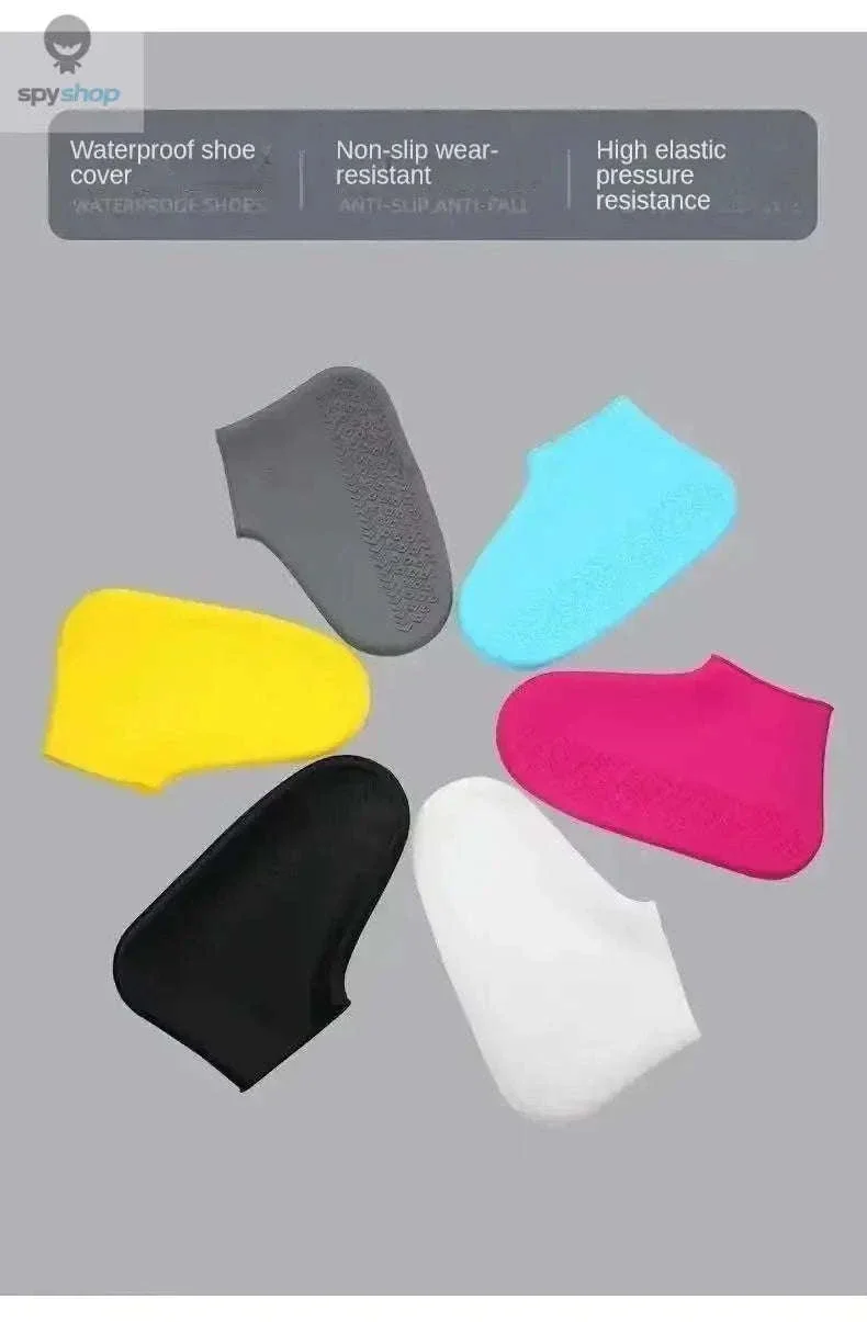 Silicone Waterproof Shoe Covers for Rain, Mud and Daily Wear - Image 15