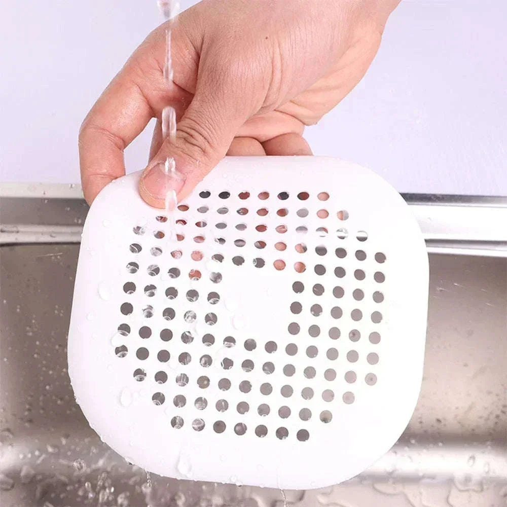 Silicone Drain Stopper Hair Catcher for Sinks and Showers - Image 3