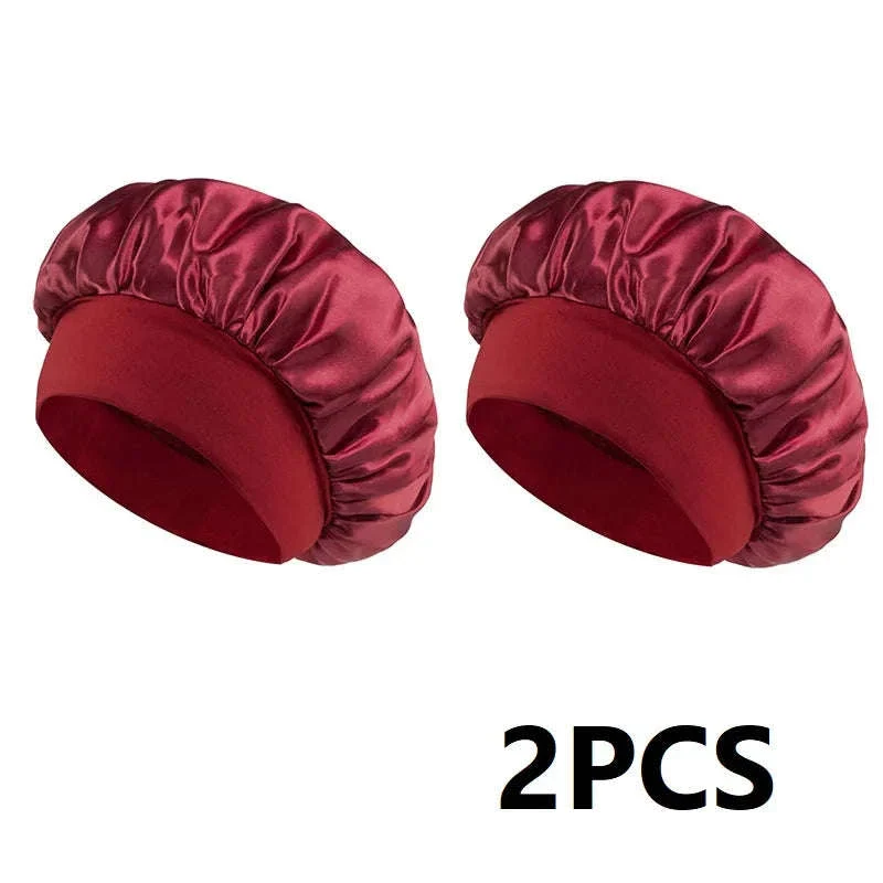 Silk Hair Bonnet for Sleeping with Soft Satin Feel - Image 25