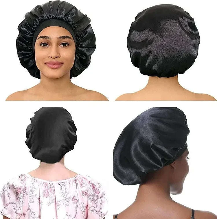 Silk Hair Bonnet for Sleeping with Soft Satin Feel - Image 9