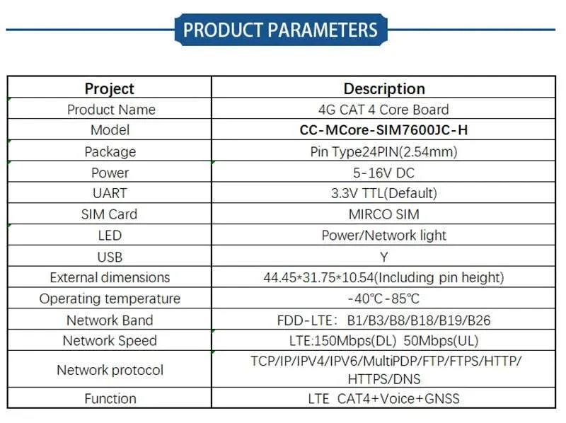 SIM7600 LTE CAT4 Development Board with GNSS & Voice Support - Image 11