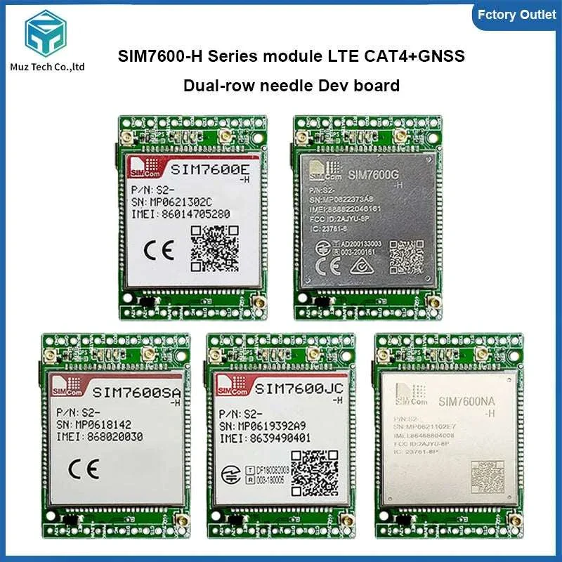 SIM7600 LTE CAT4 Development Board with GNSS & Voice Support - Image 2